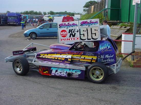 515 Frankie Wainman Jnr at Northampton
European Championship 2003 weekend
