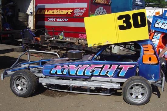 30 Michael Storry in the pits
