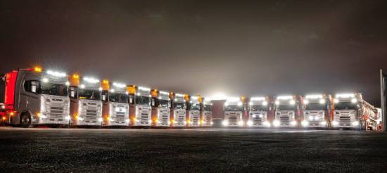 How about this for a line up of just part of their fleet?
