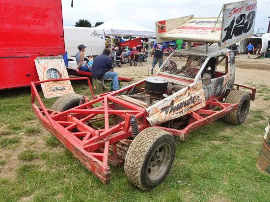 128 - Simon missed Sunday's meeting owing to discomfort from a collision on Sat evening
