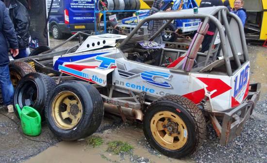 The ex-Paul Prest (491) car in the 55 pit
