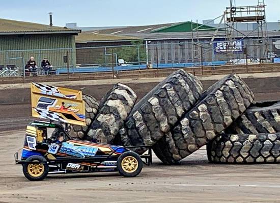 7 - Those tyres dwarf the car
