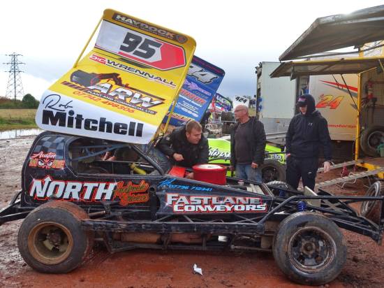 Rob Mitchell raced the 127 shale car
