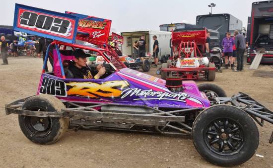 F2's Ben Spence has bought the Liam Rennie (3) car
