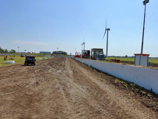 and from the exit of turn 4
