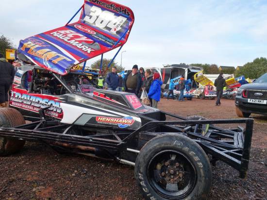Rob Plant used the older 84 shale car
