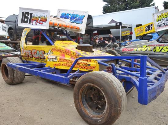 Harry Moir - The car was the innocent victim of the 84 v 408 battle in Sunday's Consi
