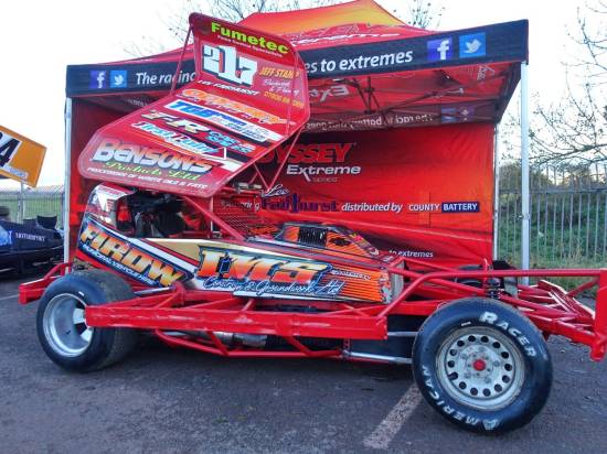 Welcome to Bradford - Let's go and see who is in the pits. First up is Lee Fairhurst.
