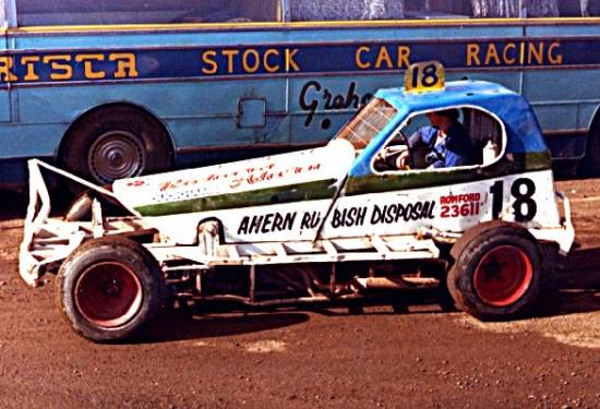 18, The late Richie Ahern at Ringwood in '81 (Geoff Fawcett)
