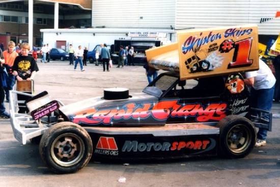 515 Junior Wainman's '99 tar car at Wimbledon
