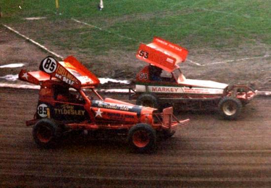 85 Ray Tyldesley and 53 John Lund (Mike Whatmore)
