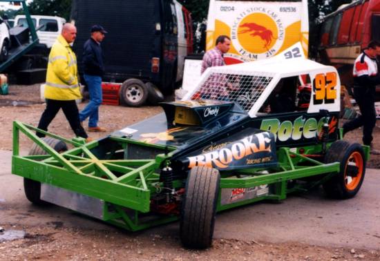 92 Simon Brooke's first car, designed and built by Dad Alan and himself
