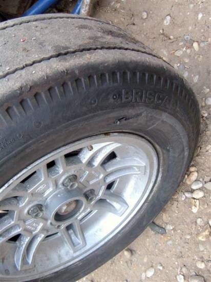 The BriSCA F2 control tyre at Easter 2006
