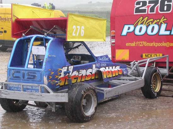Mark Poole in the Lee Henshaw car
