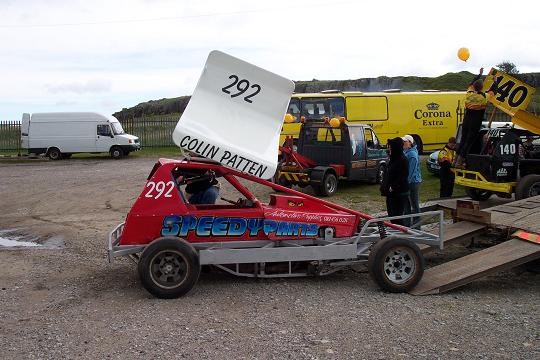 292 Colin Patten,,,,in a ex Scothern car
