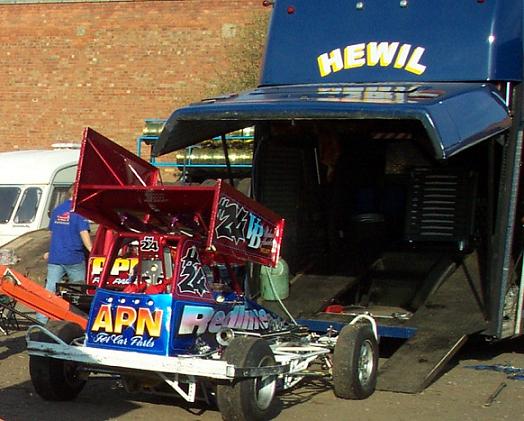 H24 Willie Peeters car and coach.
