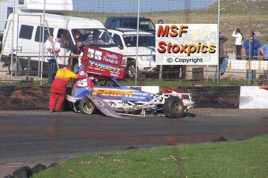 55 Craig Finnikin after his bigshunt in the gn with 107
