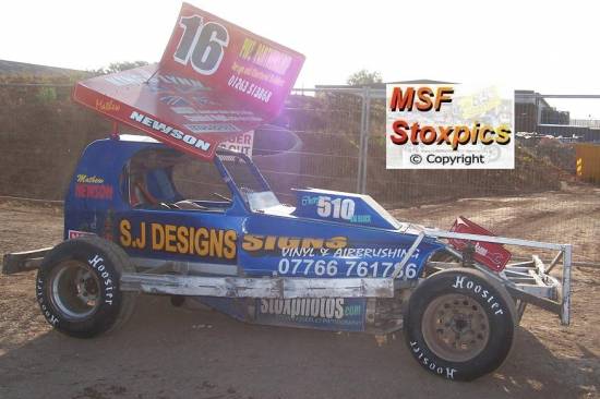 Matt Newson went well all night only to robbed of a final win becuase of Transponder

