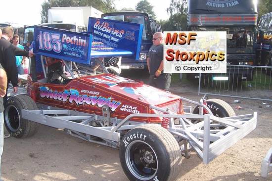 185 Lenny Smith in the ex 180, 489 car

