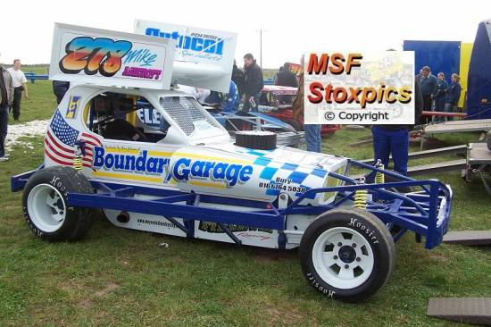 278 Mike Ashcroft first meeting in the ex 218 car
