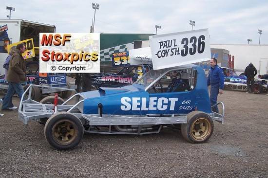 336 Paul Coysh in the NFR Hire Car
