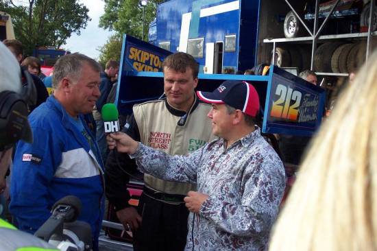 The Wainmans get interviewed by Nick Knowles

