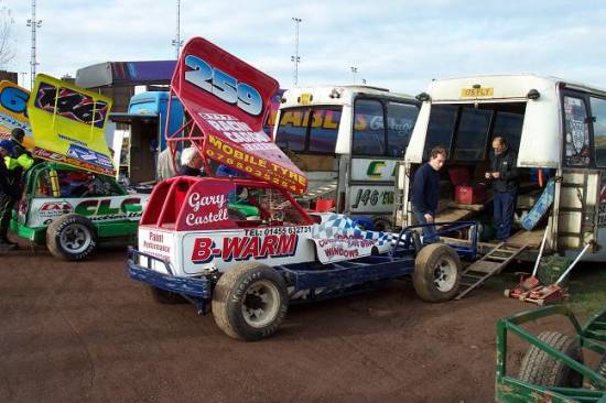 259 Paul Hines in the ex 247 shale car

