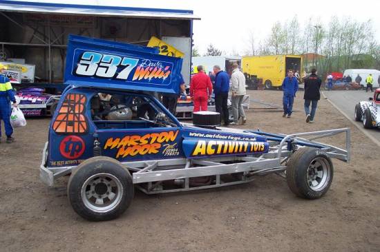 Dave Willis in Michael Storry car
