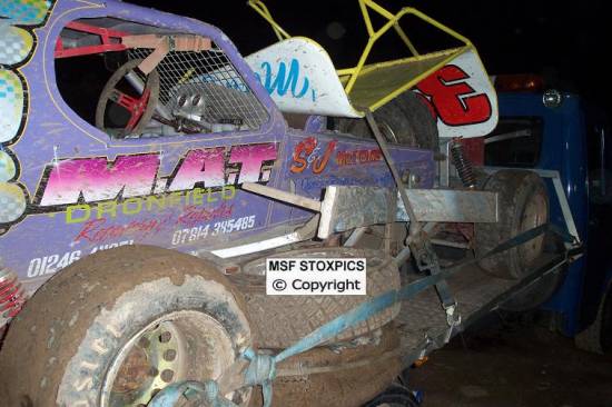 398 Mark Titticombe not happy about yellows not coming out he got fence wrecked
