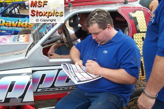 Ray Witts signs another programme
