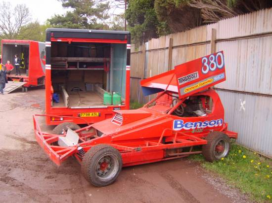 #380 Steven Cayzer
Same car from a few years back??
Still a nice shaped motor though.

