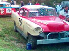 Golden Oldie
A big old restored Stock car that proved difficult to keep in the right direction
