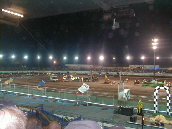Grandstand view
