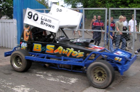 90 Liam Brown
racing 91 Tony Smith's car
