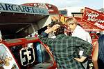 1991-hednesford-world final-wolfie chatting to russell taylor.jpg