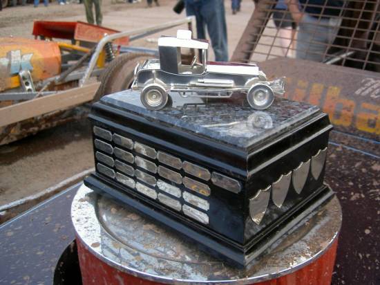 Drivers' Benevolent Fund Trophy - won by 21
The nameplates from 1977 are like a Who's Who of BriSCA F1 Stox
