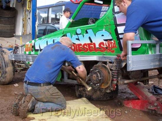 323 John Riley carring out repairs
