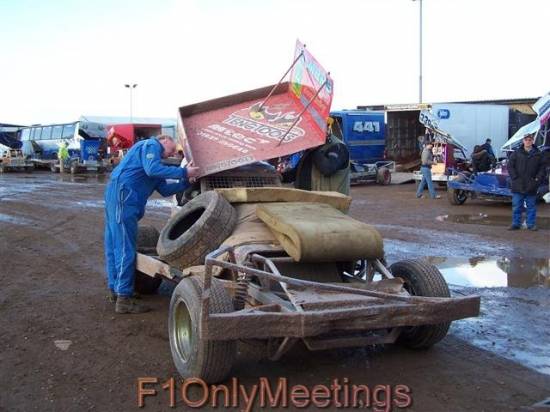 53 John Lund - Getting the car ready to race
