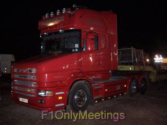 54 Hayley Parkinson's dads Scania T-Cab.
