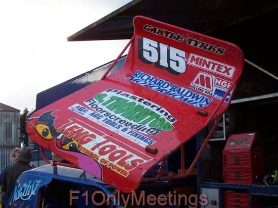 515 Frankie Wainman Jnr's Wing, just for the Smithy Fans... Its Red, but it didn't last long... Sliver for 2008
