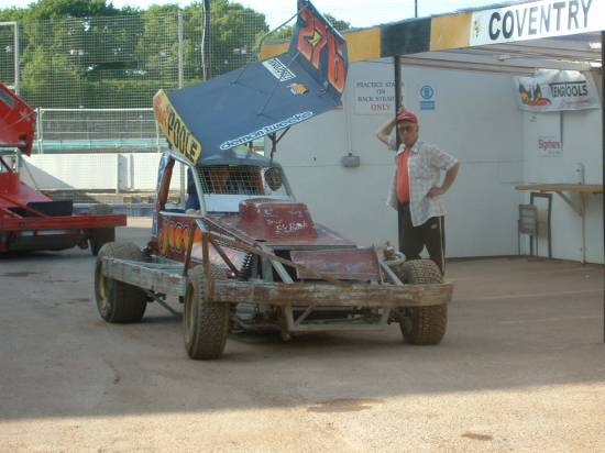 276 Mark Poole prepares for racing
late coventry pictures
