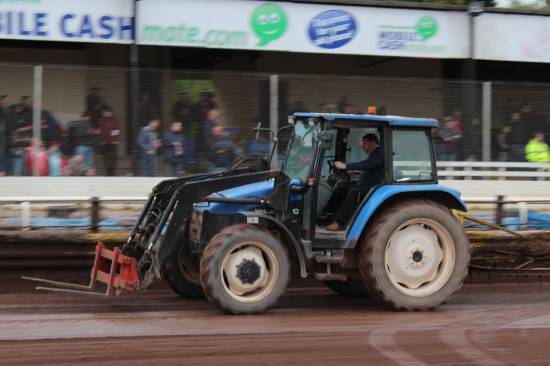 Yes it is - Jeremy takes the wheel and joins the tractor crew!!!.
