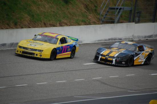 The late model V8s (LMV8) again ran both days this year on the big oval. D1
