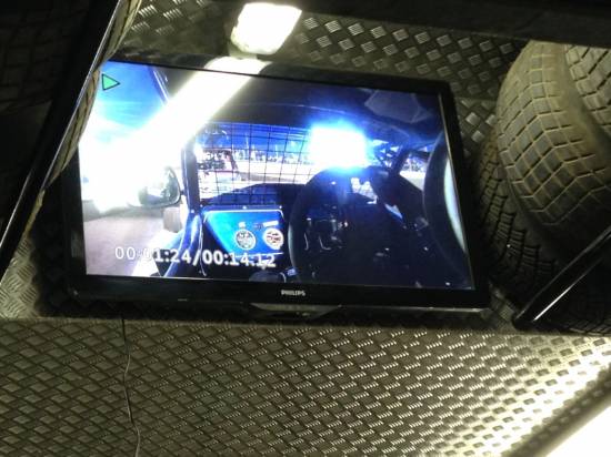 H51, showing the incar footage on the transporter straight after the race - nice

