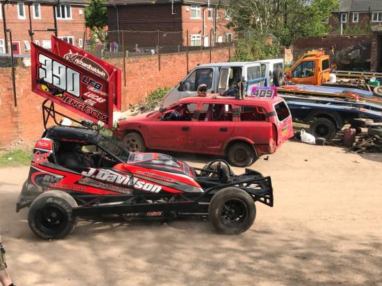 390, new nerf rail on after the Kings Lynn damage
