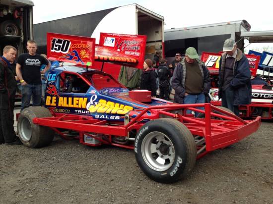 150, now has the ex 161 Tom Harris built chassis
