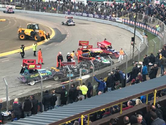 A few cars ruled out before their race had barely begun
