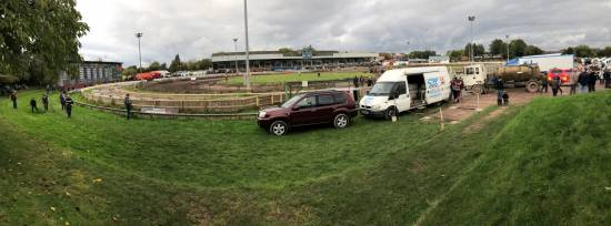 Belle Vue for a 'CovStox' on tour meeting
