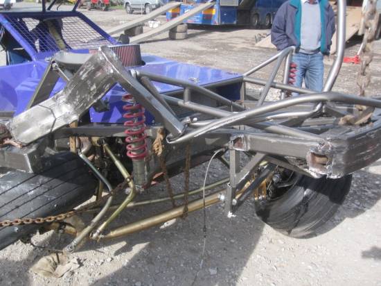 55, chassis rails appeared to still be straight.
