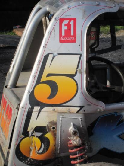 53 showing the F1 sticker.
